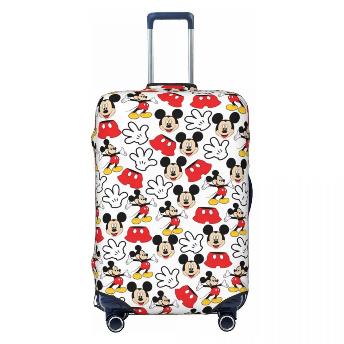 

Custom Mickey Mouse Pattern Luggage Cover Protector Fashion Cartoon Travel Suitcase Protective Cover for 18-32 Inch