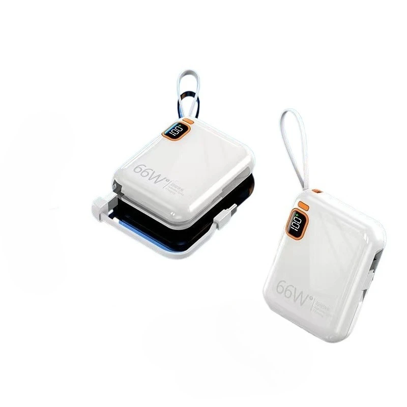 10000mAh pour mini batterie externe mobile 66W charge rapide PD20W