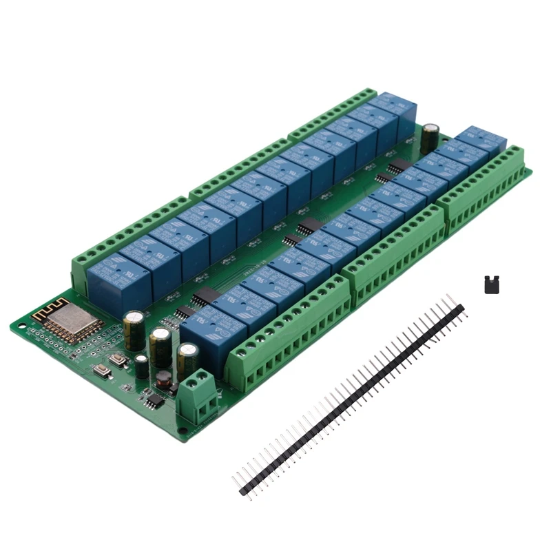 New DC Power Supply ESP8266 WIFI 24 Channel 12V Relay Module ESP-12F Development Board ESP-12F Wifi Module