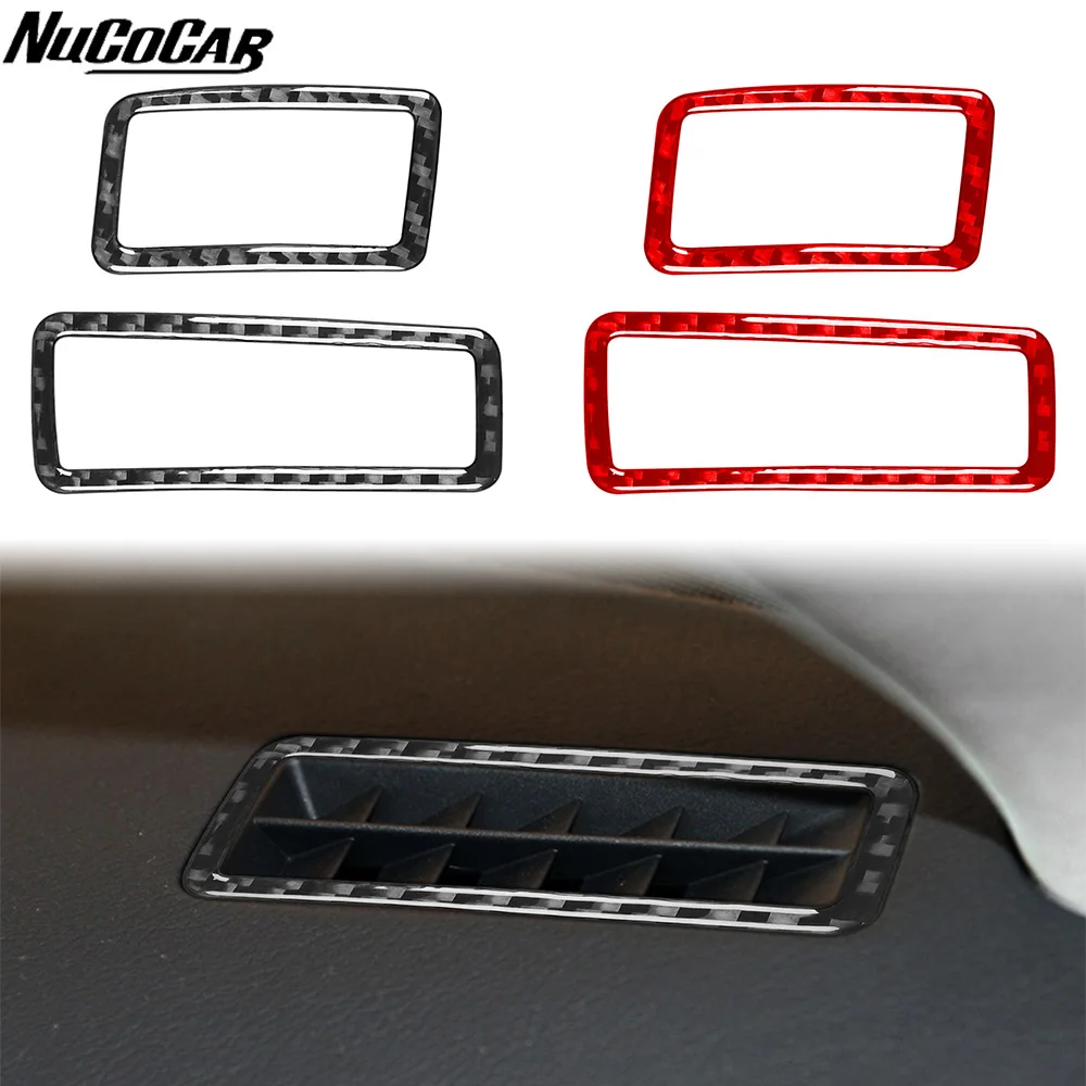 For Lexus ES 250 300h 350 2012-2018 Carbon Fiber Instrument defogger air vent panel Car Accessories Interior Decorative Stickers