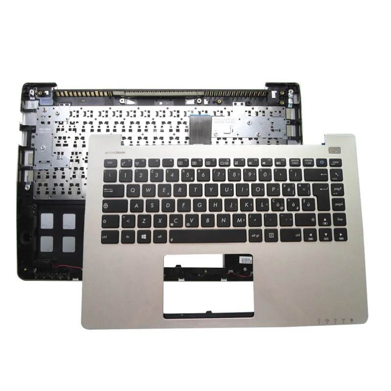 

For Asus S400 S400C S400CA Laptop Palmrest Upper Case Silver