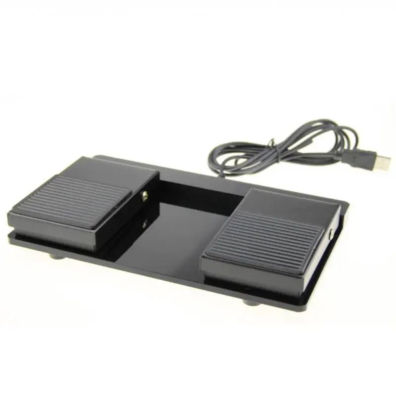 

Two-digit USB game foot switch, USB foot button, metal pedal, can simulate keyboard and mouse