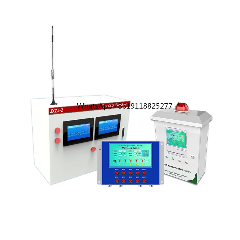 Recolección de riego temporizado de agricultura inteligente, detección de parámetros de suelo, control inteligente de invernadero, alta calidad