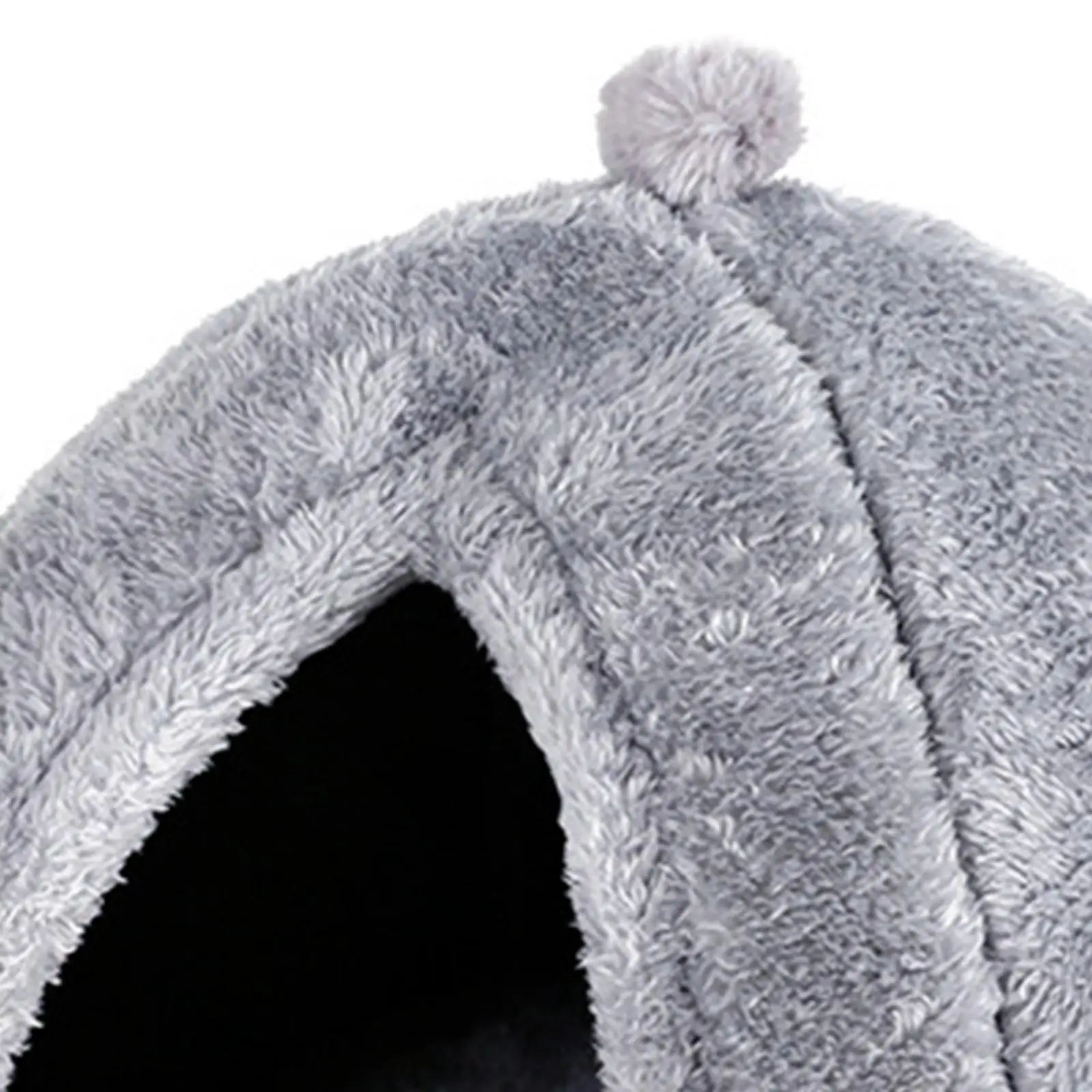 Triangle cave Bed Comfortable Semi Enclosed Rest for Indoor Cats Dogs