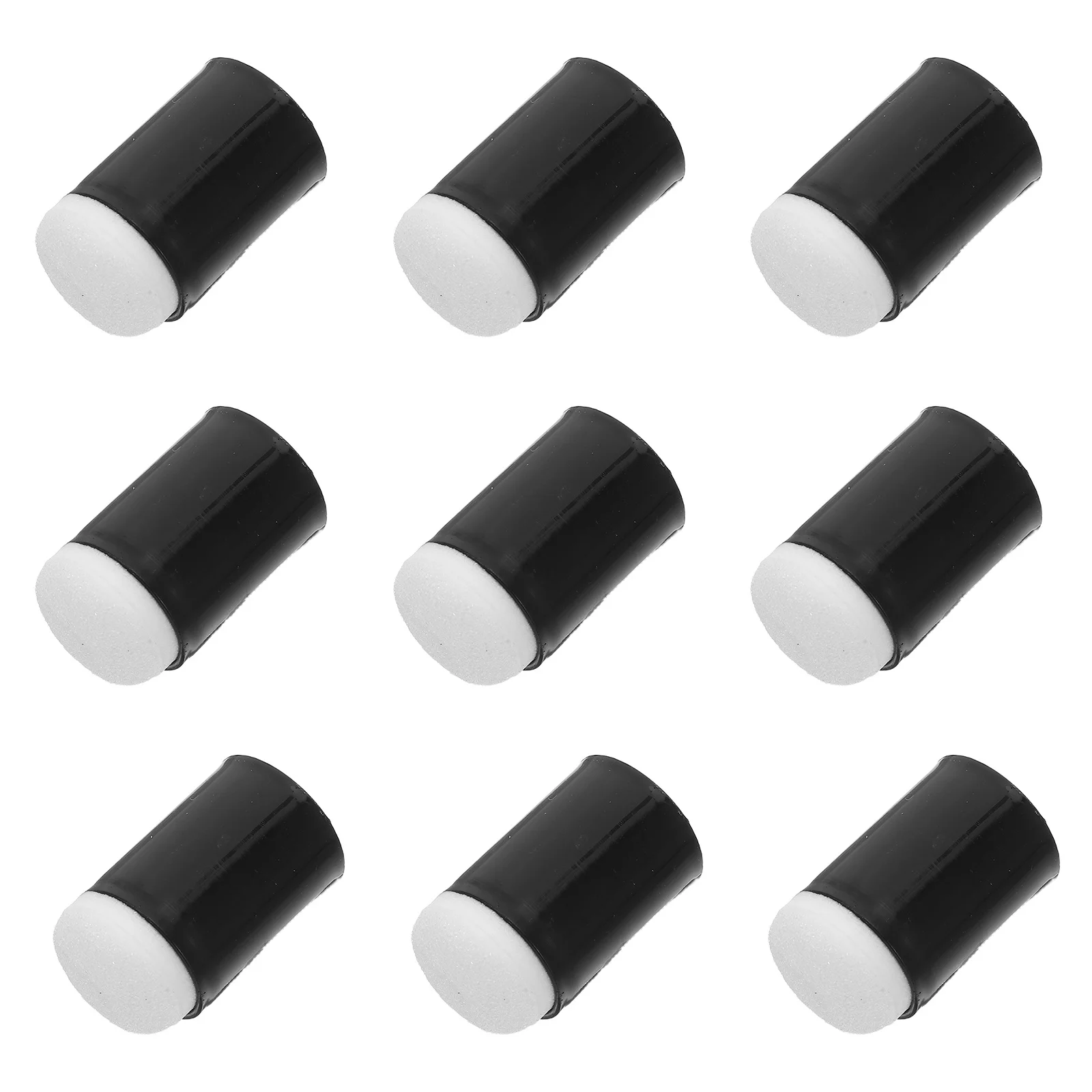 

25pcs Finger Painting Sponge: Mini Sponge Applicator With Case For Face Paint Art Crafts Projects Fine Art Dauber Set