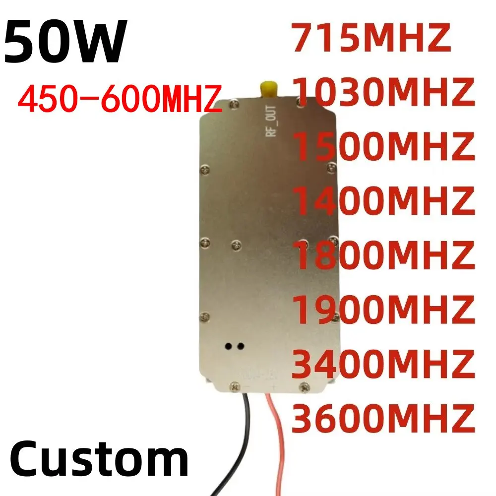 50W 715MHZ 1030MHZ 1200MHZ 1400MHZ 1500MHZ 3400MHZ 1800MHZ 1900MHZ3600MHZ Module Amplifier Noise Generator