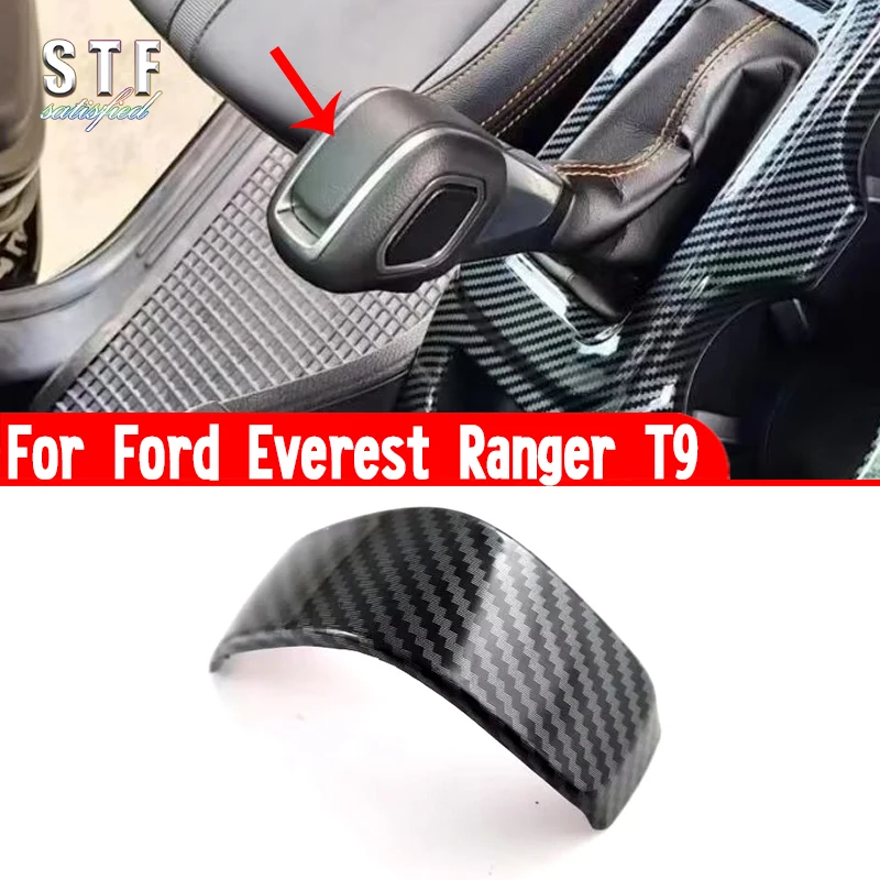 

Для Ford Everest Ranger T9 2023 2024, автомобильные аксессуары, внутренняя ручка переключения передач из АБС-пластика, накладка на молдинг, наклейки W4