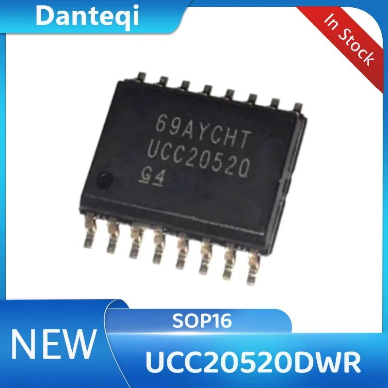 5PCS/LOT UCC20520DWR UCC20520DW UCC20520 SOP16 Chipset