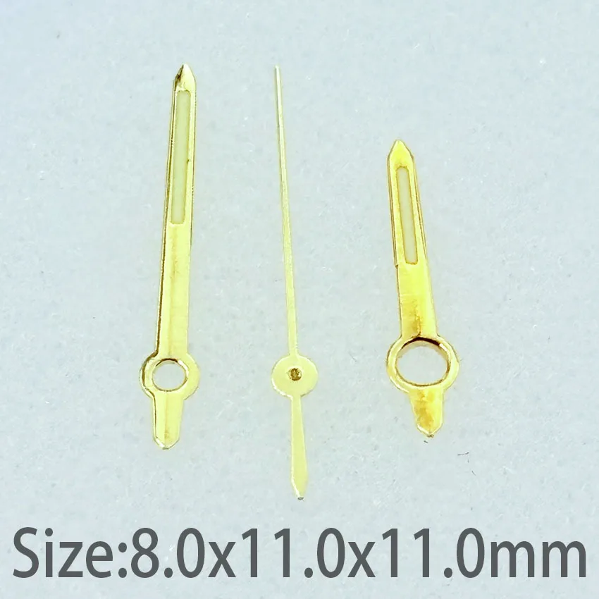 Watch Accessories: Old West Rail 8200 Movement, Men's Green Luminous 8200 Pointer, Three Needles