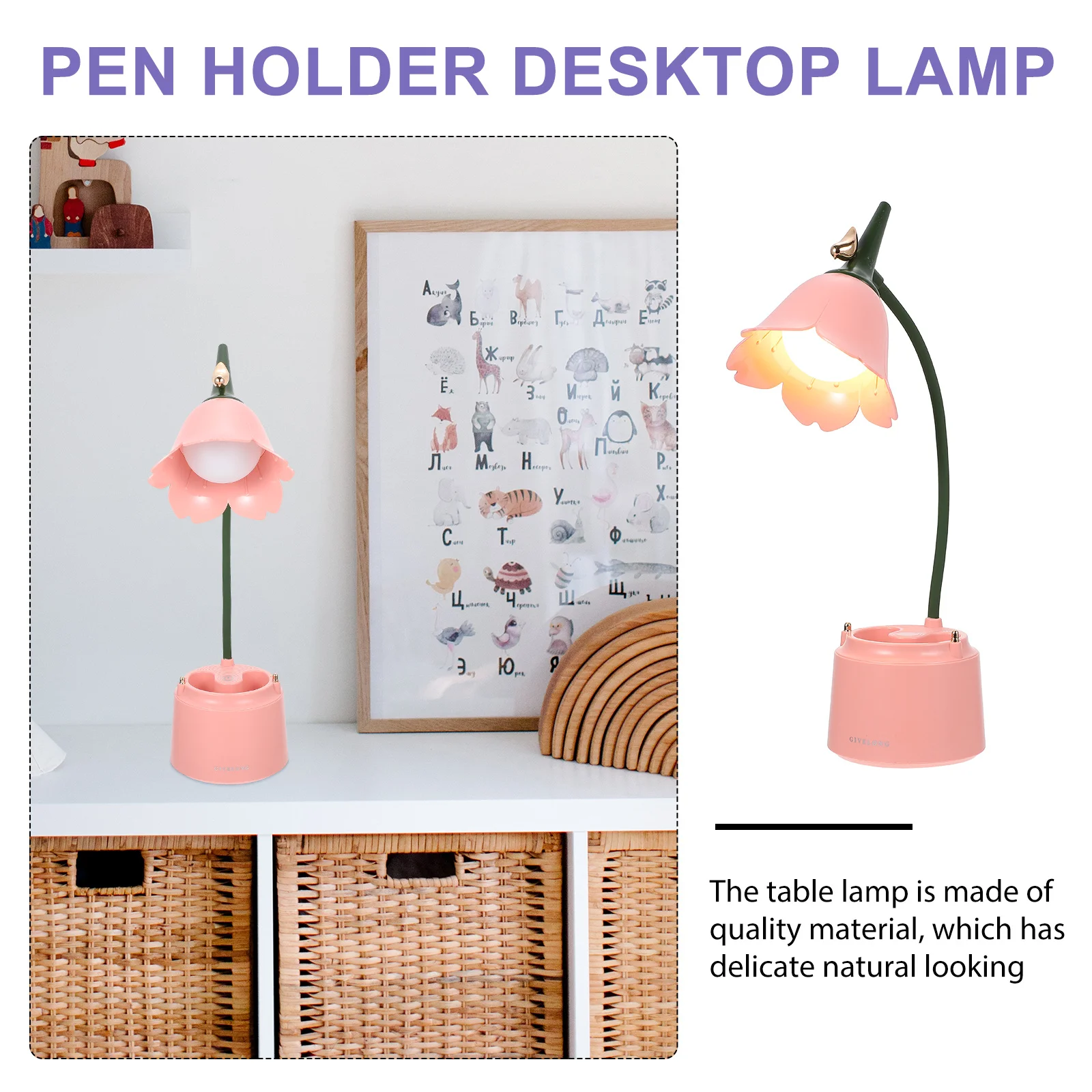 

1 Set Rechargeable Eye Protection Desk Bendable Modern Design For Reading Studying Skincare Crafts Multipurpose Table Light