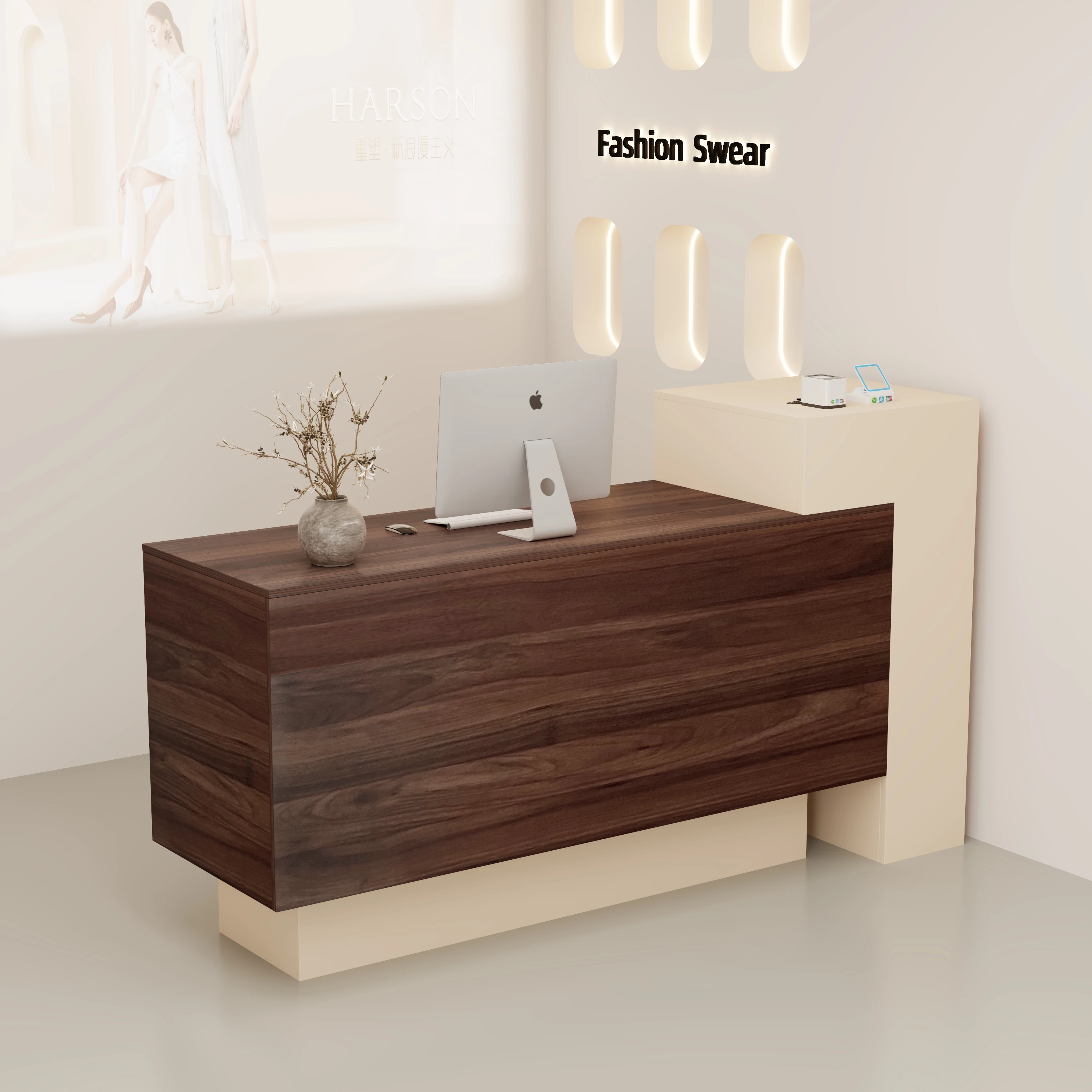 Meja Resepsionis Klasik Mewah Nordic Dekorasi Sederhana Unik Meja Bar Perabot Kantor Escritorios De Oficina Modern Elegan