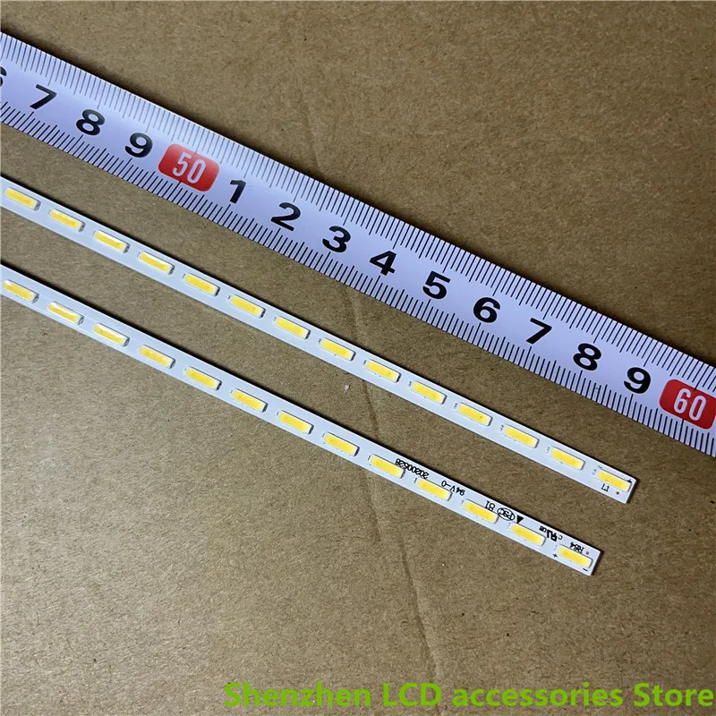 L55M5-AA M155TV T15 T16 T17 64LED 598 مللي متر 55 بوصة استخدام الألومنيوم 100% جديد LCD TV الخلفية بار اليسار + الحق