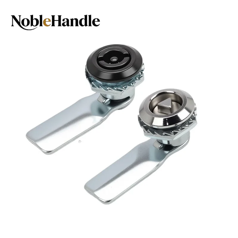 MS705 Carbon Steel Triangular Industrial Cabinet Lock, Durable Electrical Cabinet Distribution Box Enclosure Door Security Lock