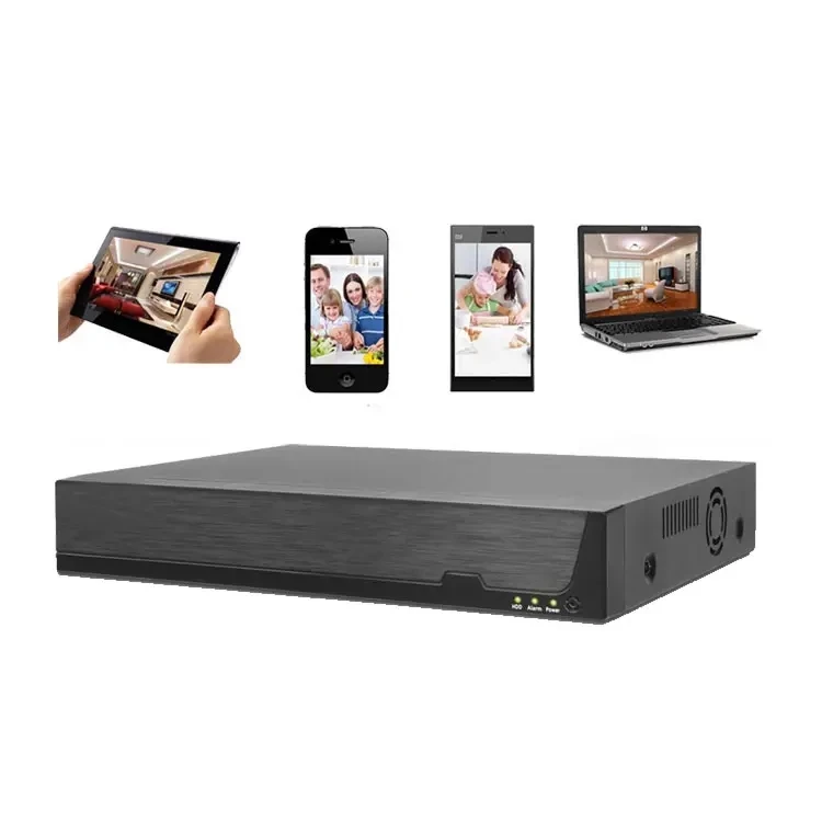 

4k 16 Channel 8MP NVR H.265 POE Network Video Recorder Motion Detection And 16CH Cctv IP Security Camera NVR