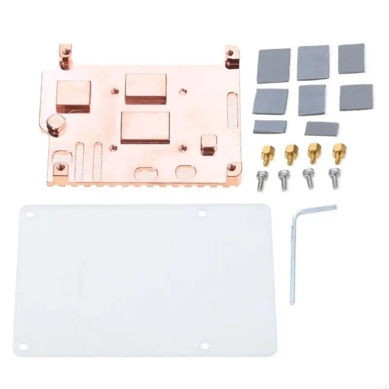 896f voor PI5 -bord radaitor temperatuurregeling oplossing koellichaam pwm ventilator optioneel