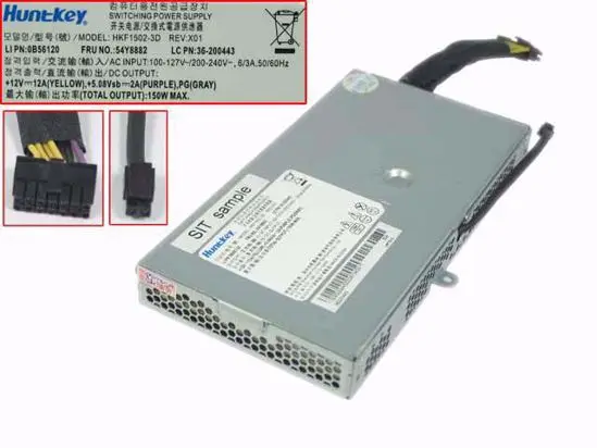 

E93Z S800 HKF1502-3D Server Power Supply 150W PS-2181-08 APB003 54Y8883