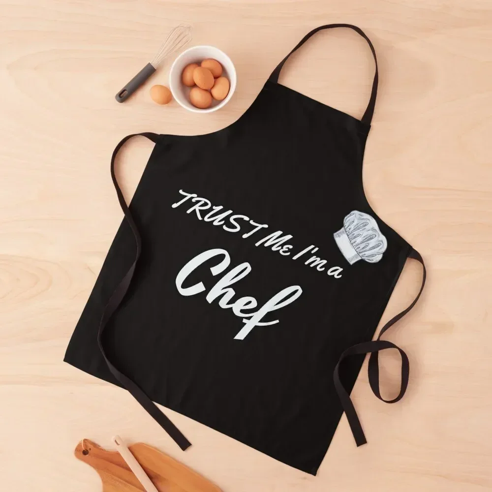 

Trust me I'm a chef, Gifts chef Apron nail tech supplies Waterproof Kitchen For Women Apron