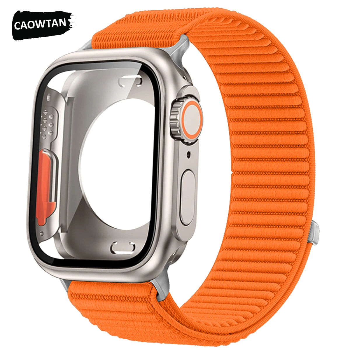 Tempered Glass Cover+Strap for Apple Watch case 46mm 42mm 45mm 44mm 41 40mm Bumper Protector for iwatch serie 11 10 9 8 7 6 SE 5