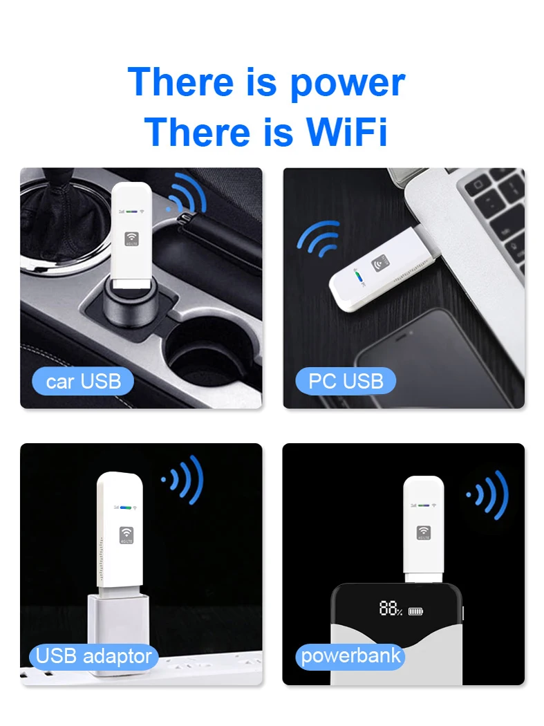 Imagem -02 - Hosaya-roteador Wi-fi Portátil Americano Modem 4g Cartão Sim Nano Lte Usb Bolso Hotspot Antena Dongle Wi-fi