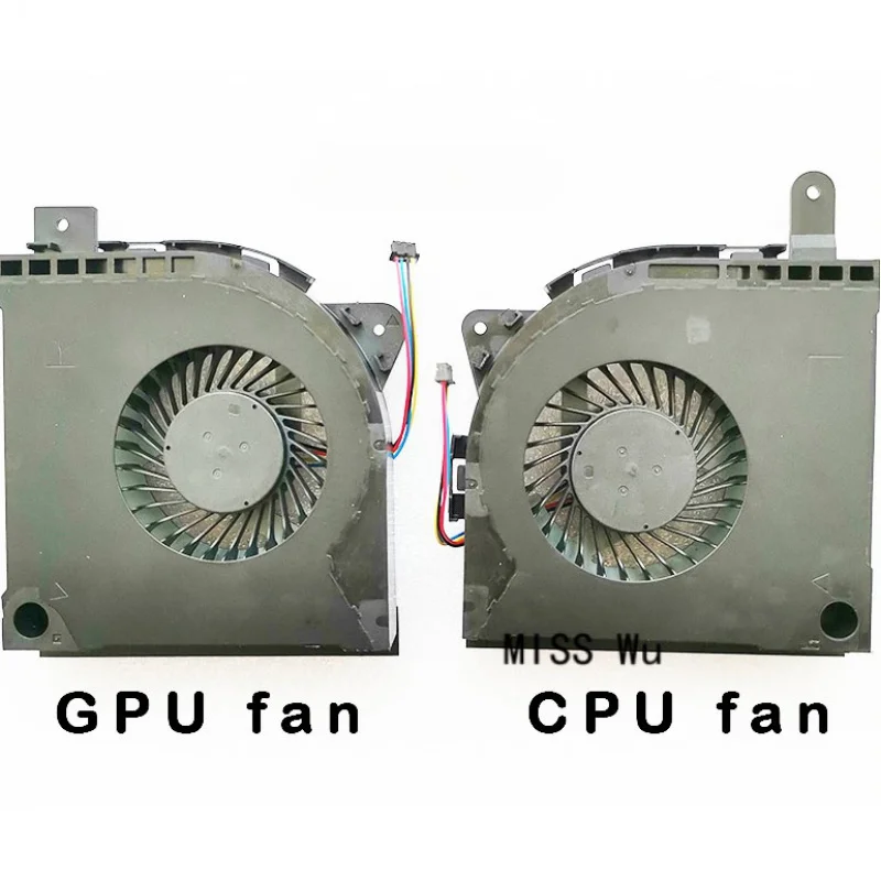 Laptop cpu gpu cooling fan cooler radiator For Asus ROG 2S G703V G703V G703VI G703V G703GS 13NB0EU0P07011 DFS201312740T DC 12V