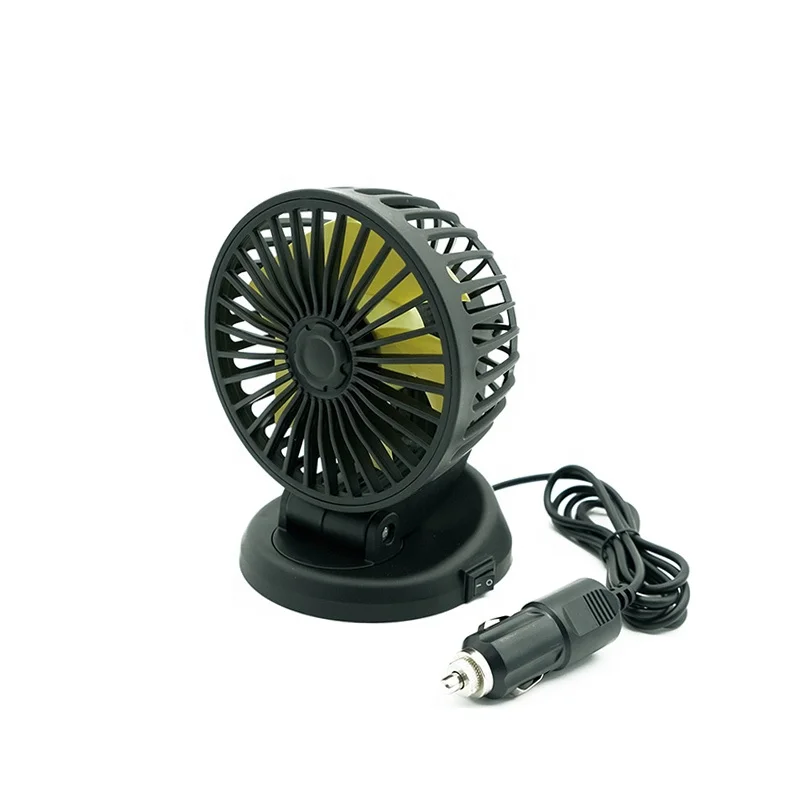 

Powerful Wind Mini Car Fan 12v, 360 Degree Rotate Vehicle Fan for Car Cooling Truck Ventilador Para Auto 24v F409 CE