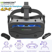 G13 IMAX pantalla gigante gafas de realidad Virtual 3D Google caja de cartón casco VR para teléfono de 4,7-7 "", compatible con reproductor de controlador de juego