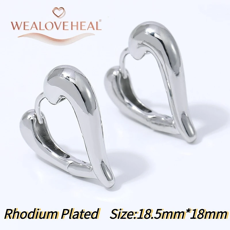 Damen-Ohrringe aus 18K vergoldetem Messing mit CZ-Stein, V-förmige Huggie-Ohrringe, geometrisch, minimalistisch, für den täglichen Gebrauch, Valentinstagsgeschenk, Schmuck. – Detail 28