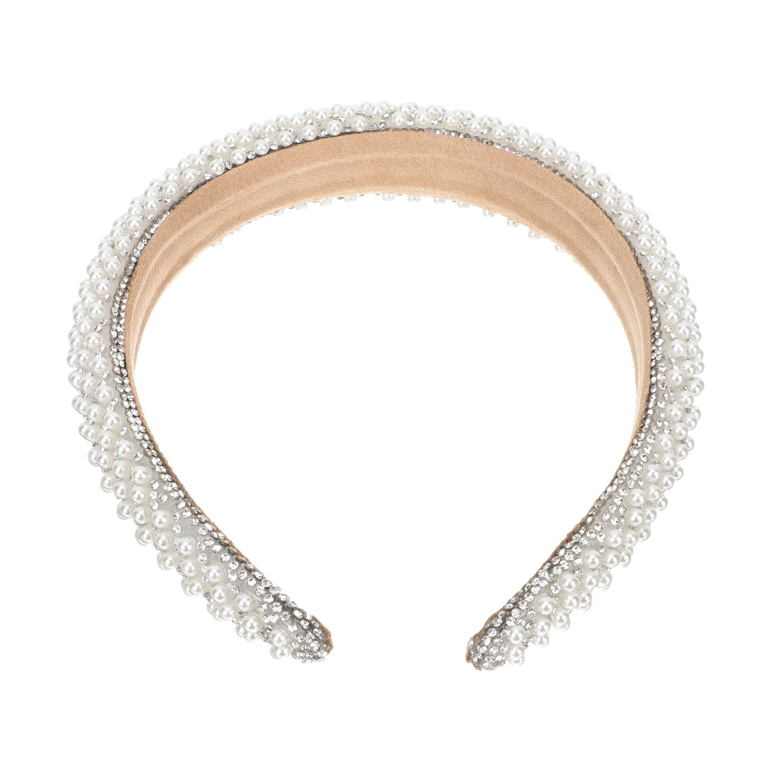 

Жемчужная повязка на голову со стразами, изящная повязка на голову в стиле барокко, женский декор для волос, аксессуар для вечеринки, свадьбы, повязка на голову со стразами в стиле барокко