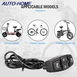 Electric Bike Scooter Light Switch DK336 for Motorcycle Button Turn Signal Light