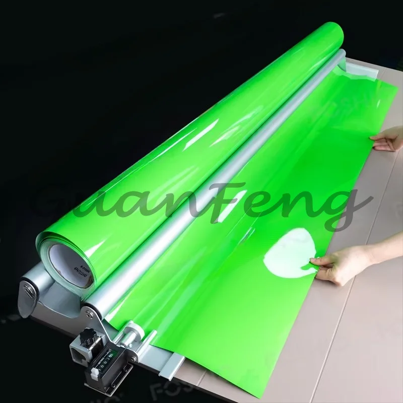156cm/183Cm Vinyl Rack Wrap Roll Holder Customize Vinyl Holder With Meter Counter
