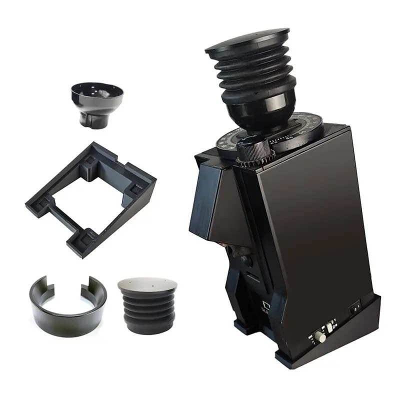 A23F-For Eureka Mignon MMG Series Coffee Grinder Accessories-Single Dose Hopper+ Powder Receiving Ring+ Tilling Base Set