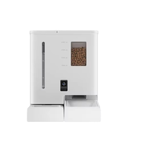 New Design 4L 5L Smart Automatic Drinking Water and Food Dispenser Cat and Dog Auto Eating Food Pet Feeder Bowl