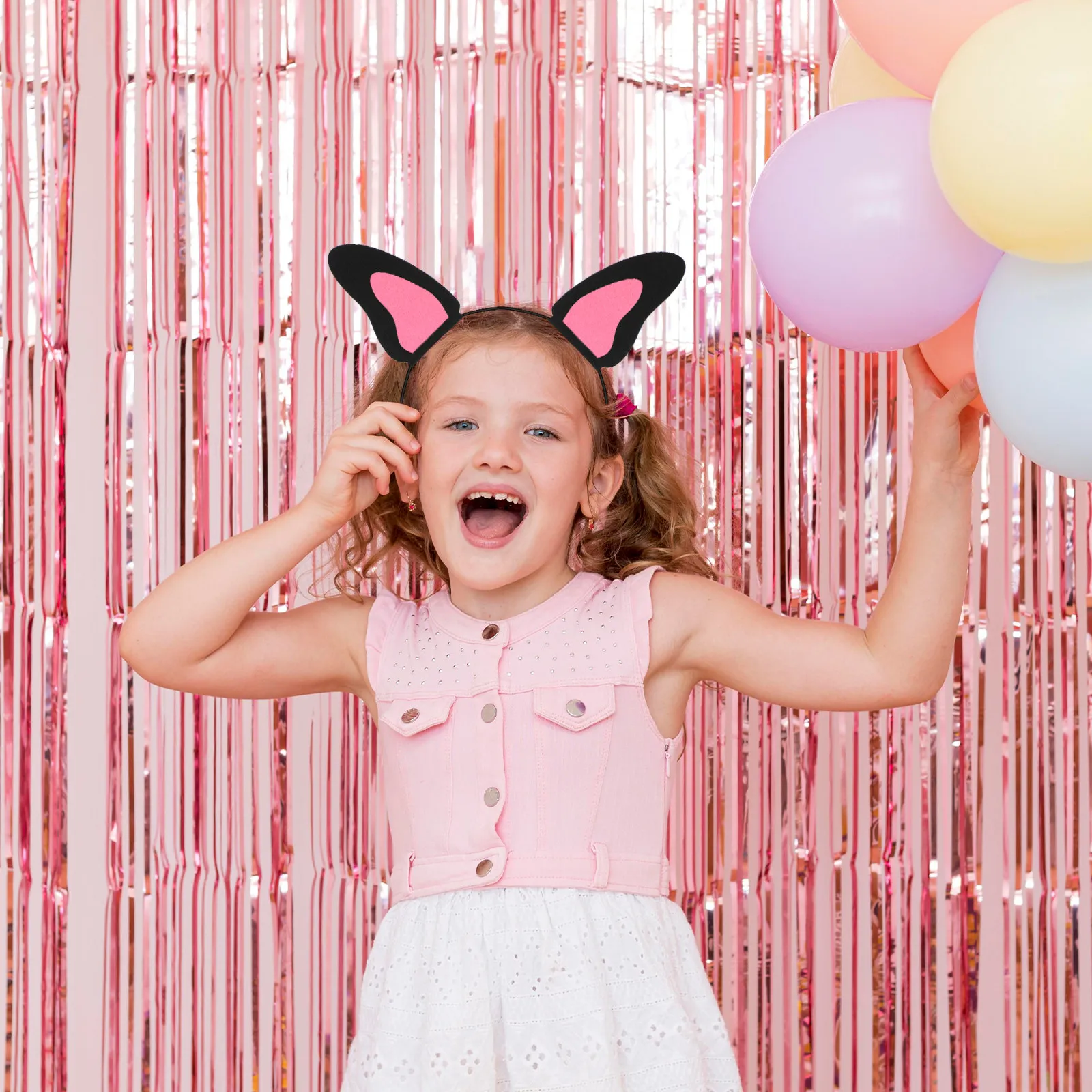 10Pcs Animal Ear Hairbands Unique Creative Headdress Party Headbands Animal Style Costume Hair Decor Party Headdress