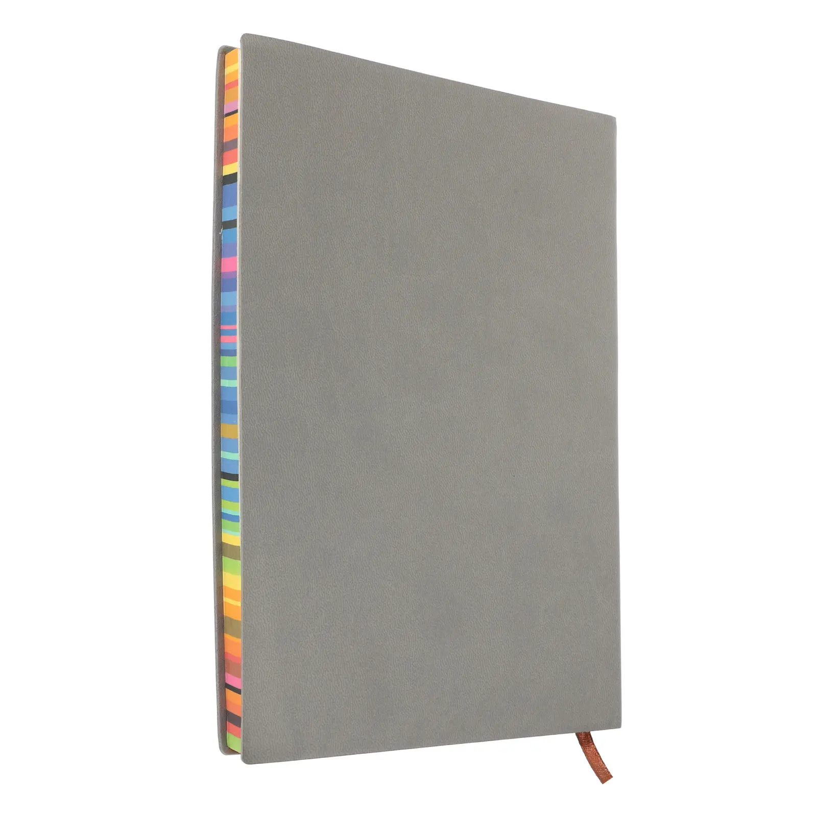 A5 Notebook Rainbow Edges Undated Journal Smooth Writing Paper Portable Notepad for School Work Students