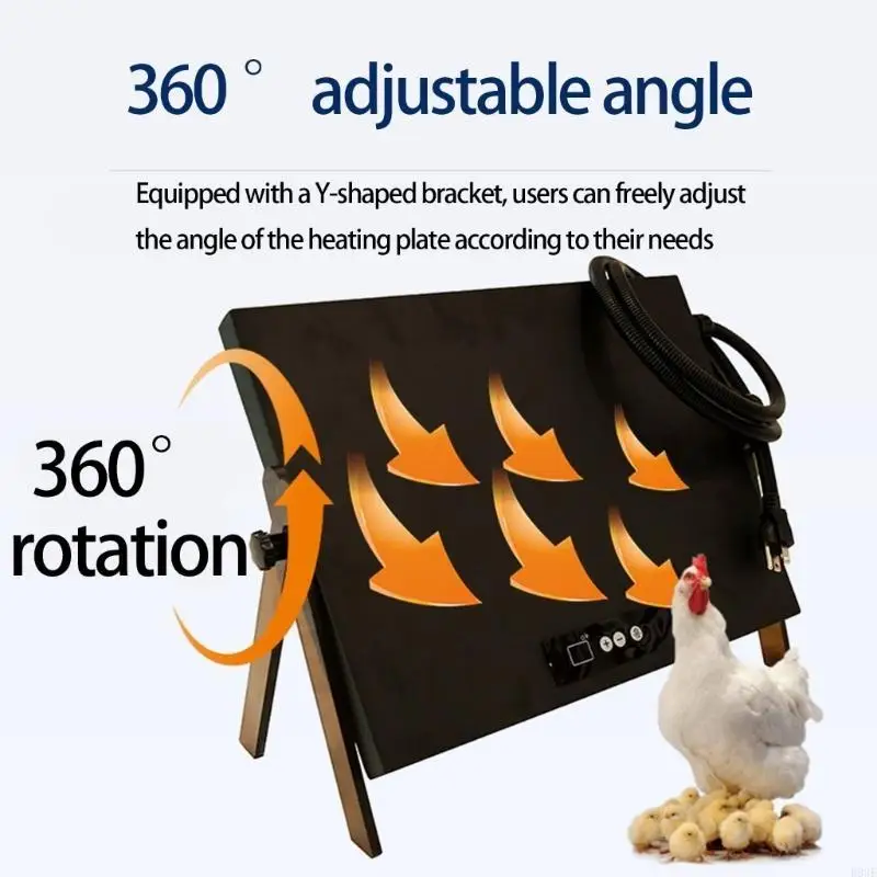 لوحة حاضنة الغرض والشتاء مع التحكم في درجة الحرارة لتربية الدواجن B03E