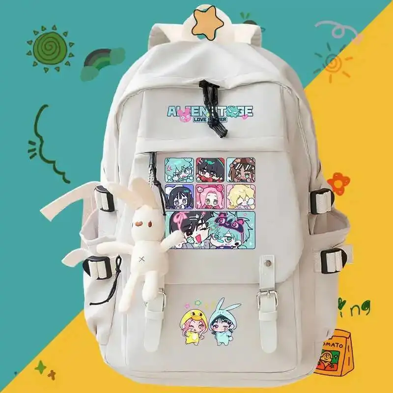 

Anime Casual Shoulders Bag Student Alien Stage Ivti Luka Cartoon Cosplay Schoolbag Backpack High-Capacity Computer Gift