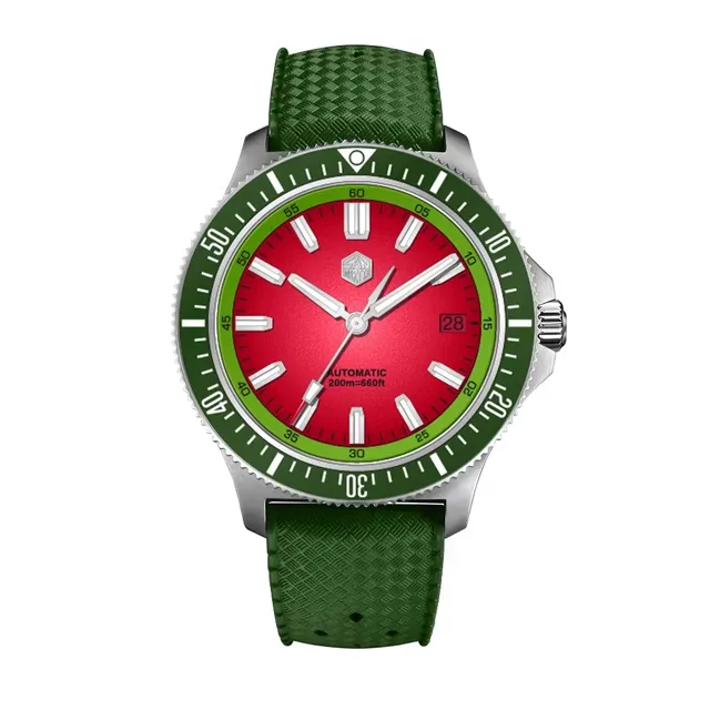 San Martin SN0118 40mm Dive Watch NH35 Automatic Mechanical Men