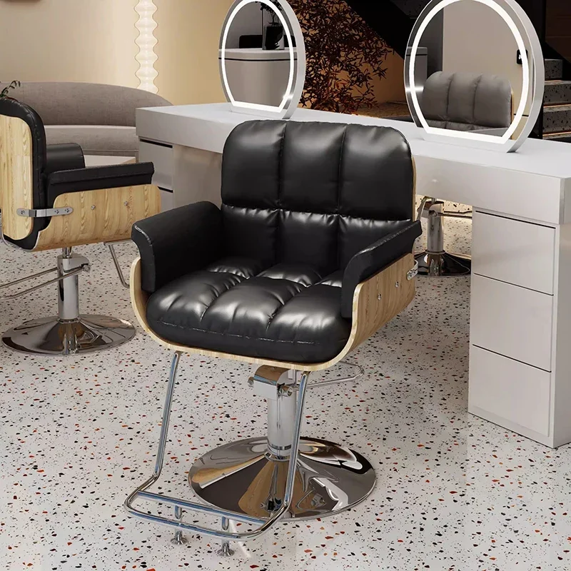 Berber Nail Beauty Chair Luxury Dressing Table Office High Hair Chair Lash Barbershop Chaise Coiffeuse Salon Equipment Furniture