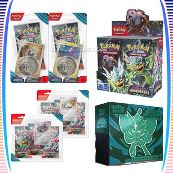 Original Pokemon card US versions English svsv6 booster pack ETB Anime game trading collection cards kids gifts