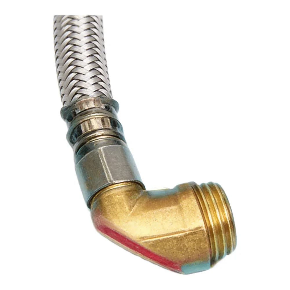 280mm Flexible Hose For Air Compressor Use Constructed From Stainless Steel With 14mm Internal Thread Specification