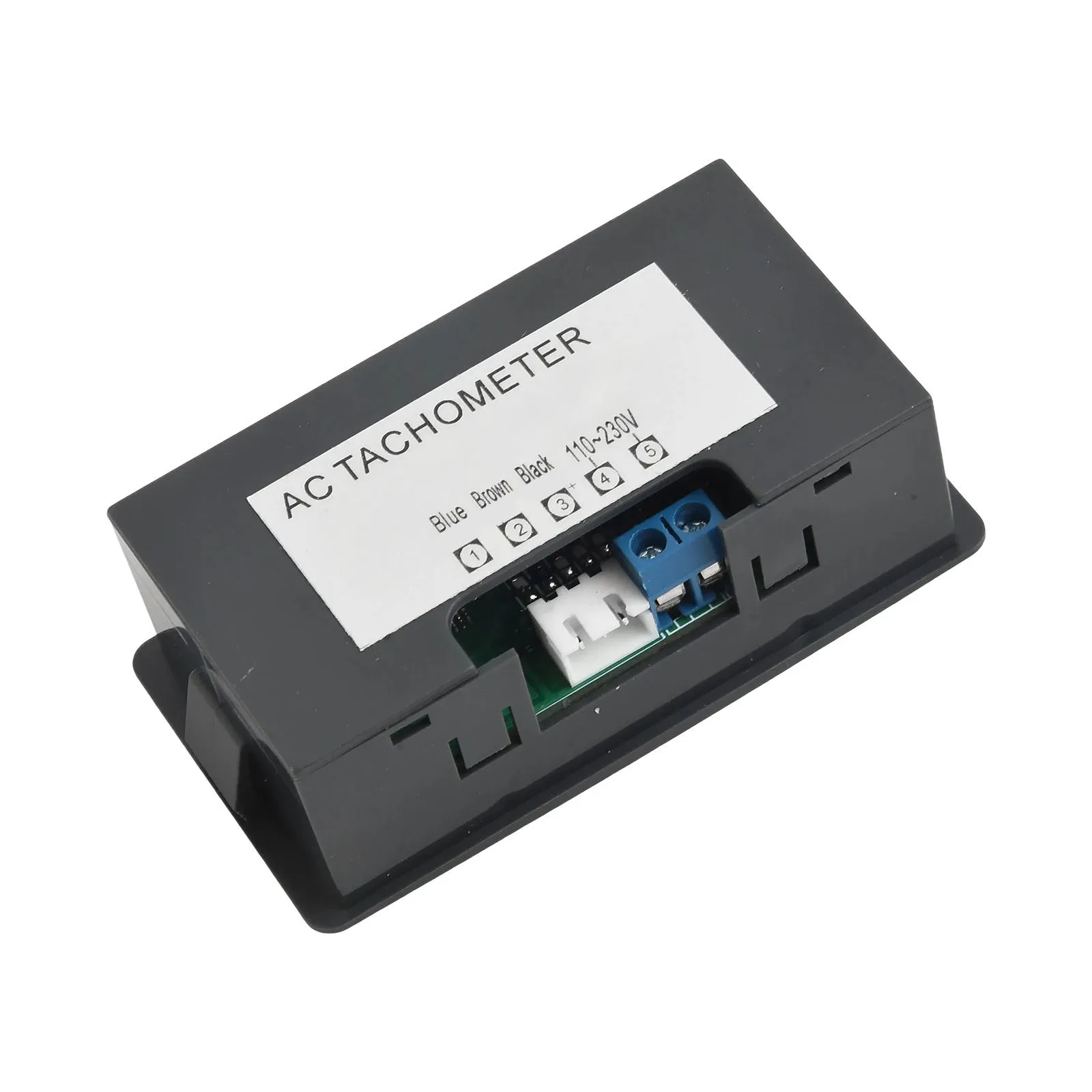 

AC110-230V RPM Measuring Device 79 42 25mm RPM Motor Tachometer Anti-interference Hall Sensor For Mechanical Testing