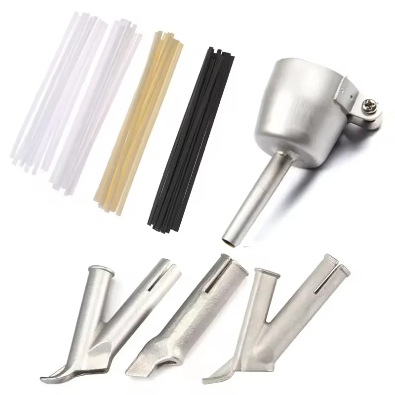 

Hot Air Welding Torch Fittings Welding Nozzle Stainless Steel Welding Nozzle Triangle Fixed Point Nozzle