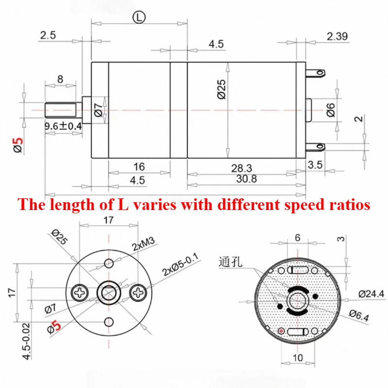JGA25-370 Motorreductor DC motor 6V 12V 24V elektrische reductiemotor hoog koppel 12/16/27/35/58/77/128/169/282/625/1364rpm