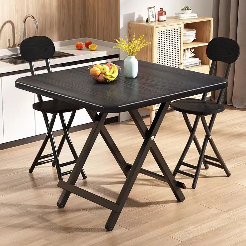 

Foldable table Household dining table Portable night market stall table Outdoor simple square