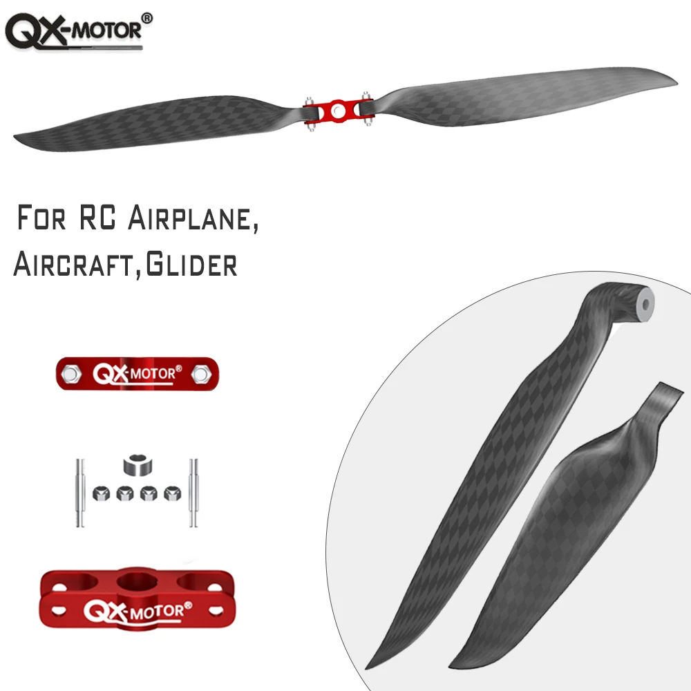 Carbon Fiber Folding Propeller 9.5x5,10x6,11x6,11x8,12x6,12x6.5,12x8,13x6.5,13x7,13x8,14x8,14x9.5,15x10,16x8,16x13,18x10,19x10