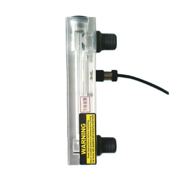 Flow switch sensor with upper and lower limits customized LZM-15 panel type  flowmeter(flow meter) without control valve