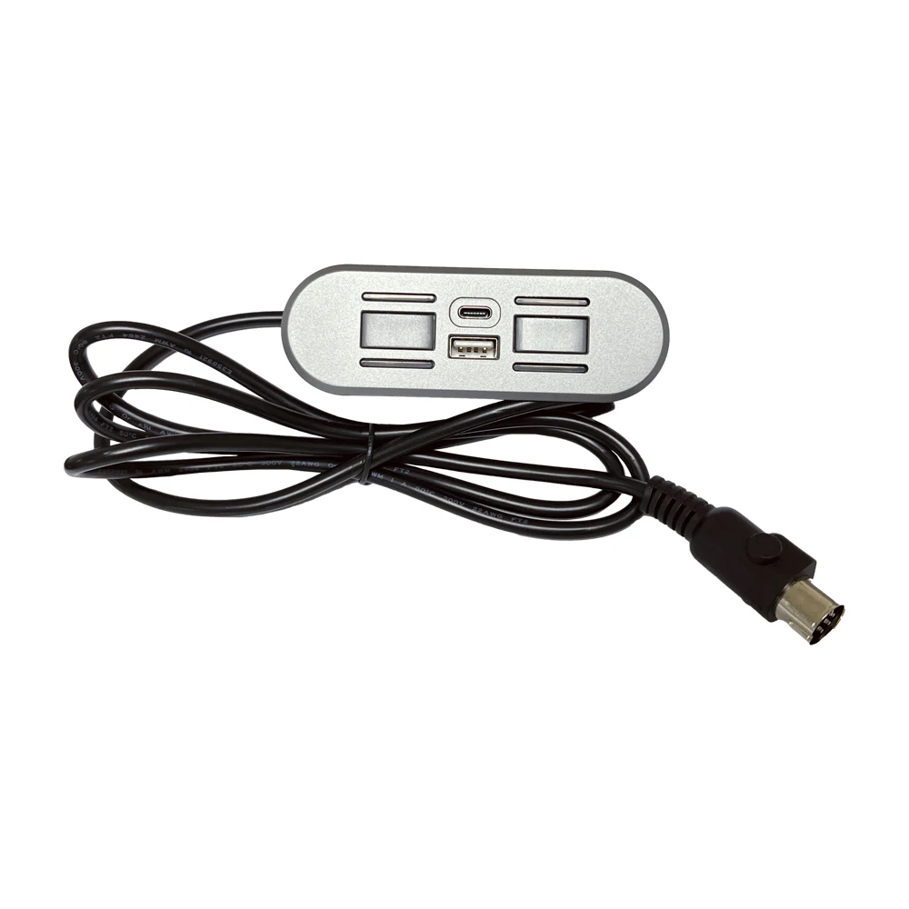 2 Button 5 Pin Electric Sofa Hand Controller Control Switch for Recliner Chair Home Appliance