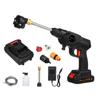 60Bar 300W Car Cordless High Pressure Cleaner Washer Spray Water Gun Multifunctional Cars Wash Pressure Water Cleaning Machine