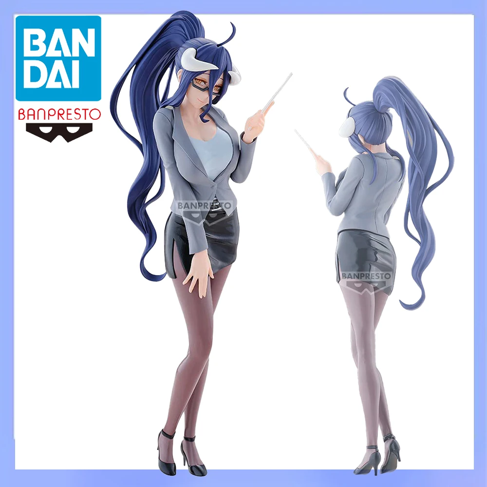 

В наличии оригинальная фигурка Bandai Spirits Banpresto Overlord Albedo в стиле учителя Ver аниме, коллекция экшн-фигурок, гаражный комплект