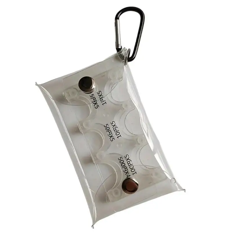 R1WE 키 체인 코인 홀더 주최자 동전 지갑 일본 엔화 홀더 주최자